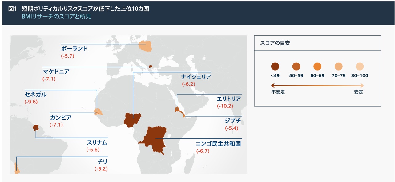 Political Risk Map 2017 Update Top 10 Political Risk Map 2017 Update Top 10