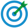 arrow hitting target image